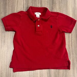 Ralph Lauren Kids Classic Red Polo Shirt